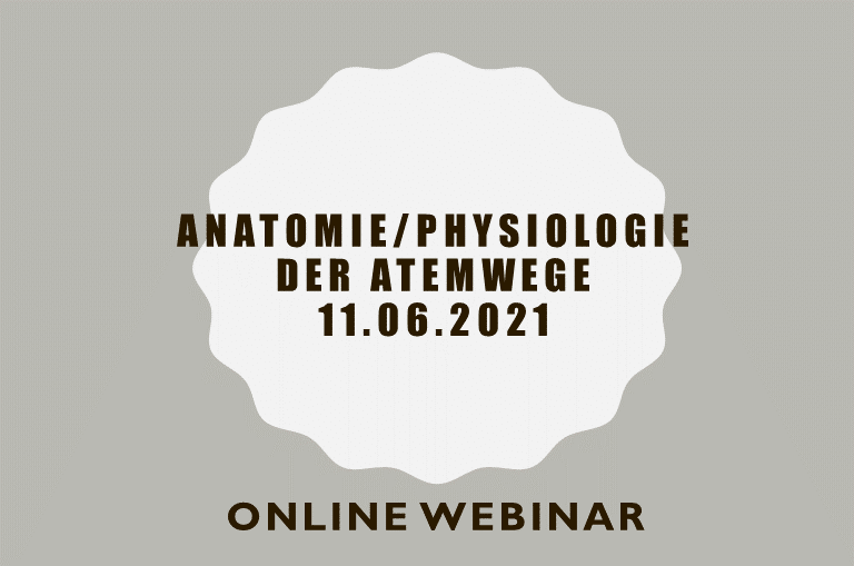 Anatomie Physiologie der Atemwege