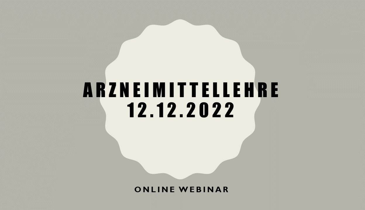 12.12.22 Arzneimittellehre