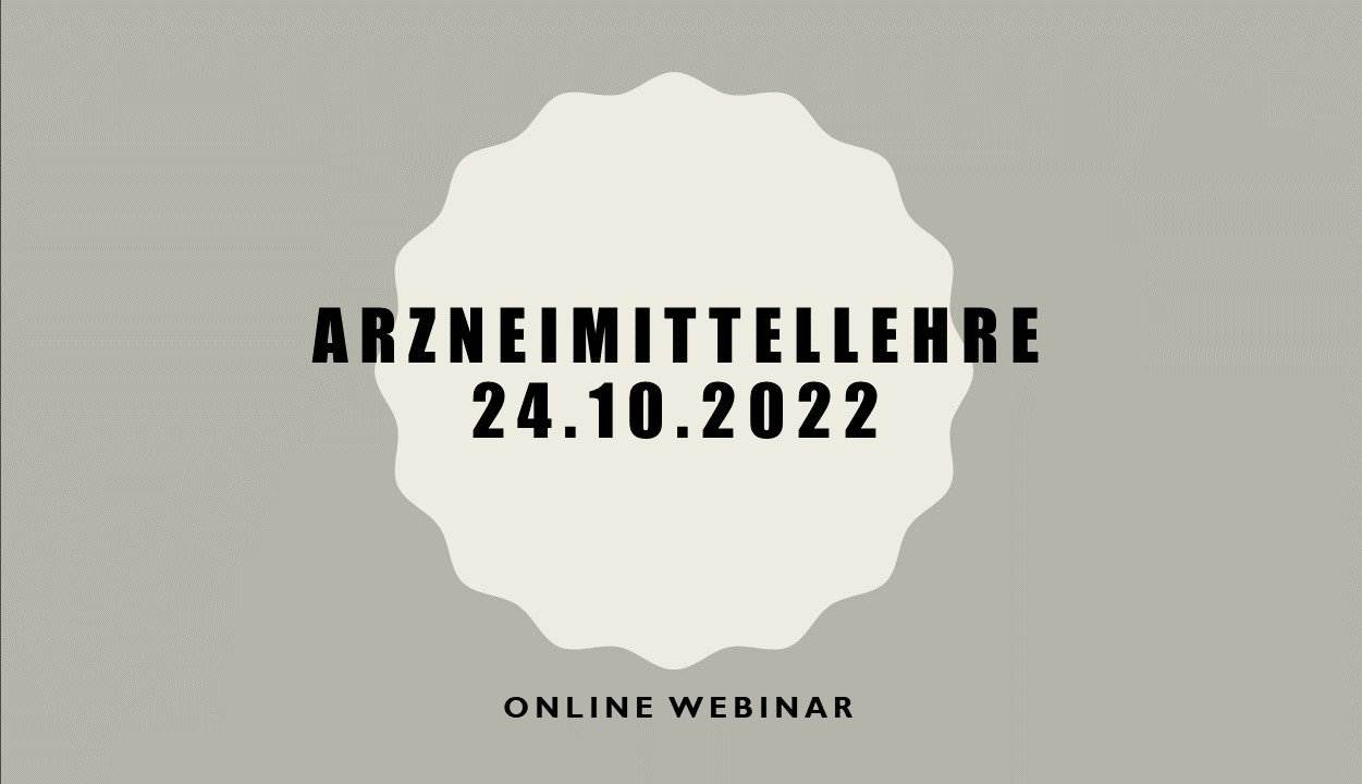 24.10.22 Arzneimittellehre