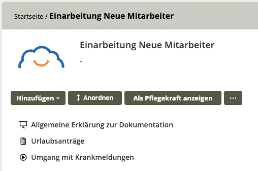 DMA Fertiger Kurs Einarbeitungskonzept